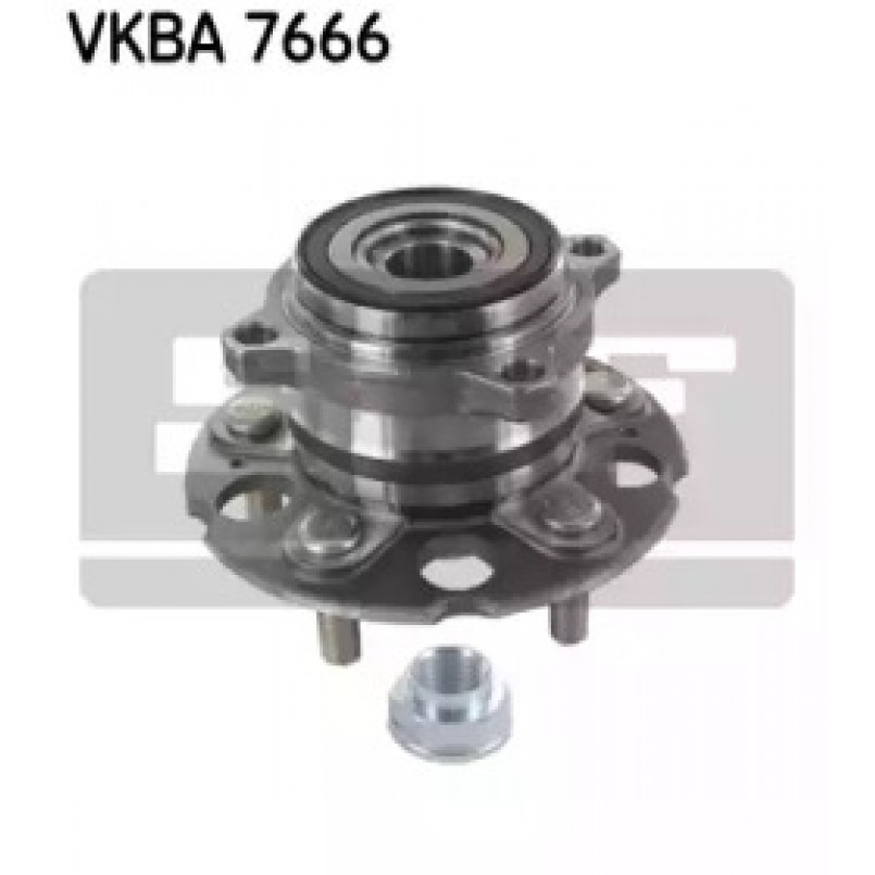 VKBA 7666 SKF Ступиця колеса в зборі